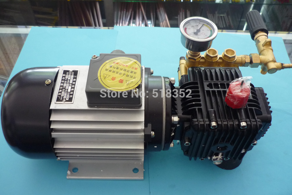 TZ-310 High Pressure Water Pump 0-11mpa 550W w/ Ceramic Plunger YS80-4 3 Phase Asynchronous Motor, EDM Drilling Machines Parts
