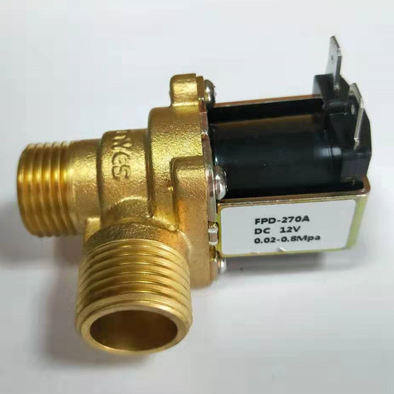 Hot DC 12V DN15 G1/2 Brass Electric Solenoid Valve Normally Closed Water Inlet Switch with Filter