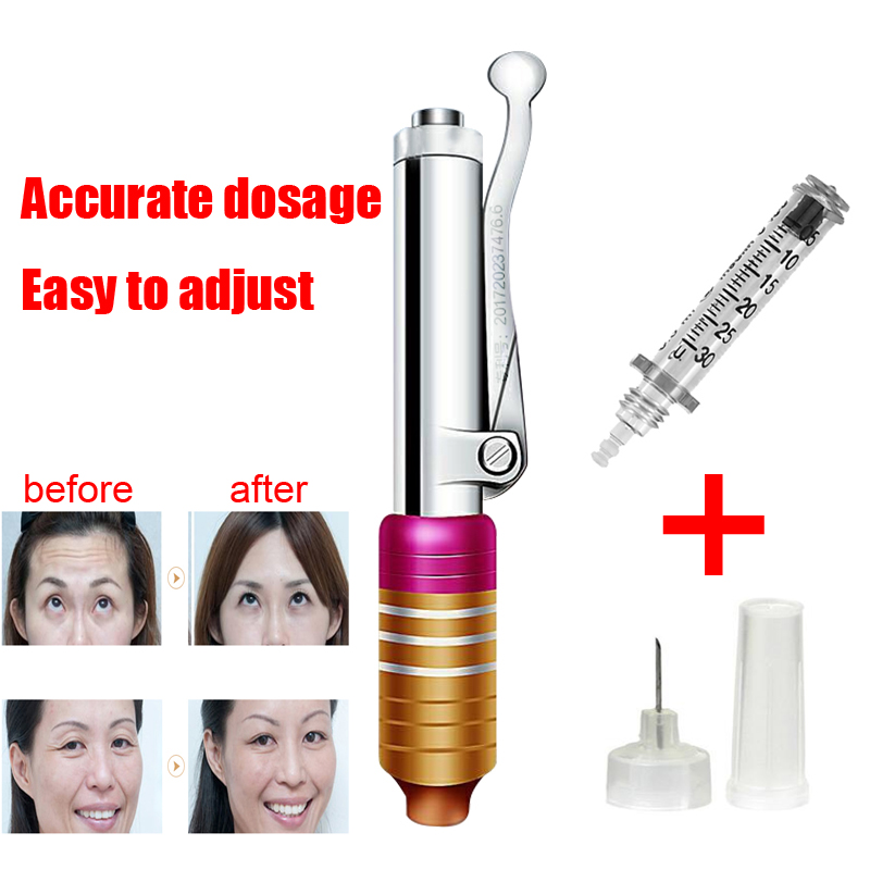 Original Peptide Therapy Hyaluronic Acid Pen Injection Gun Atomizer Anti Wrinkle Ampoule Syringe Needle Injector