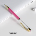 1 pcs rose red pen