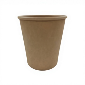 Disposable Paper Soup Cup with Lid for Meals