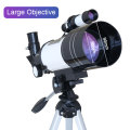150X Astronomical Telescope 70 mm Wide Angle Kids Astronomical Monocular Telescope with Tripod Student Space Observation Present