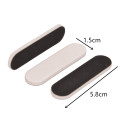 500pcs/lot Sanding Mini Nail File 180/240 Black white Sanding Buffer Block Grinding Polishing Manicure Tools Wholesale