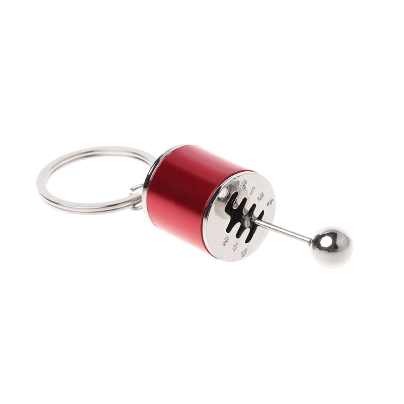 5 Colors Manual Transmission Gear Lever Keychain Gearbox Shift Lever Key Holder