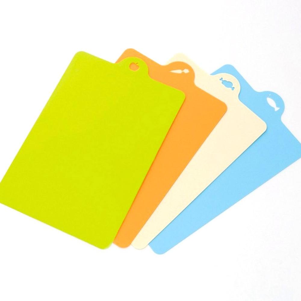 1 Pcs Kitchen Chopping Block PP Non-Alip Cutting Board Chopping Boards Vegetable Fruits Bread Food Cutting Board Cooking Tool
