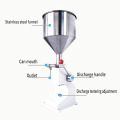 A03 Manual Quantitative Cream Liquid Filling Machine 5~50ml Cream Shampoo Cosmetic Liquid Cream Oil Filling