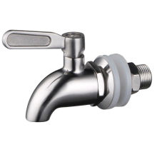 16mm Drink Dispenser Beverage Wine Barrel Tap Spigot Water Stainless Steel Coffee Juice Faucet