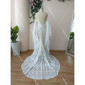 Flare Long Sleeve Lace Wedding Dresses Hippie Style Symphony Bridal Gowns See Through Sexy Vestido De Noivas DW227