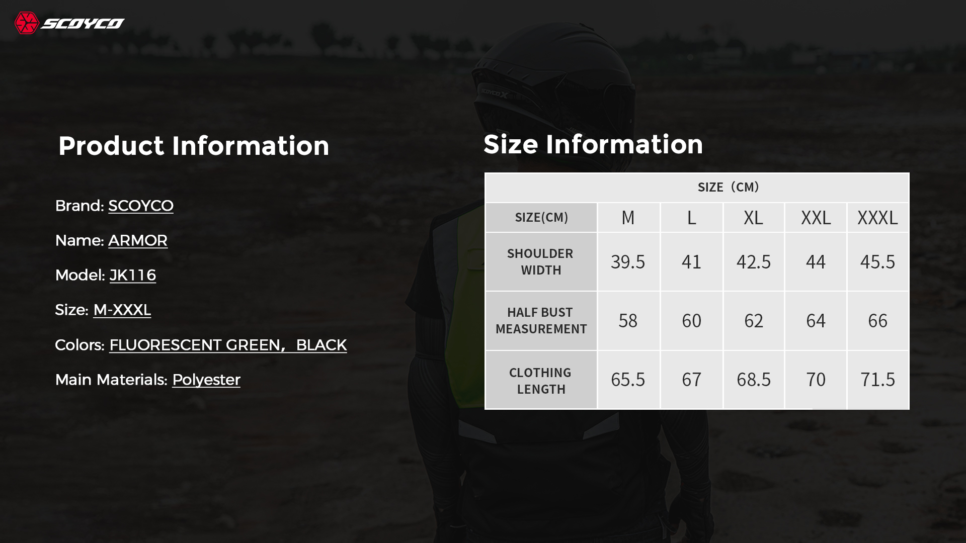 motorcycle protective vest