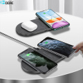 20W Qi Wireless Charger Pad For Samsung S20 S10 Dual 10W 2 in 1 Fast Charging Dock Station For iPhone 11 XS XR X 8 Airpods Pro