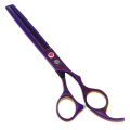 7.0" Professional Pet Grooming Scissors Set JP440C Straight Curved Shears Cat Dog Cutting Thinning Tesoura for Groomer LZS0367