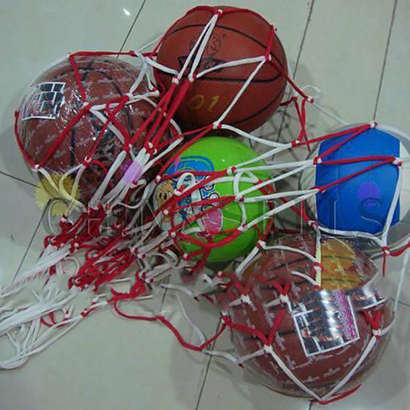 1pcs outdoor sporting Soccer Net 10 Balls Carry Net Bag Volleyball Football Balls net bag Sports Portable Equipment