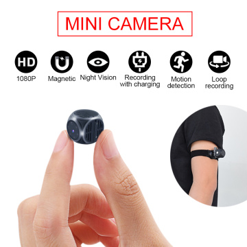 MD21A 1080P Mini Camera HD Micro Voice Comrecorders Cam Infrared Night Vision Recording Clip DV Camcorder PC USB Camera WEB CAM