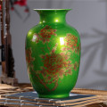 green gourd vase