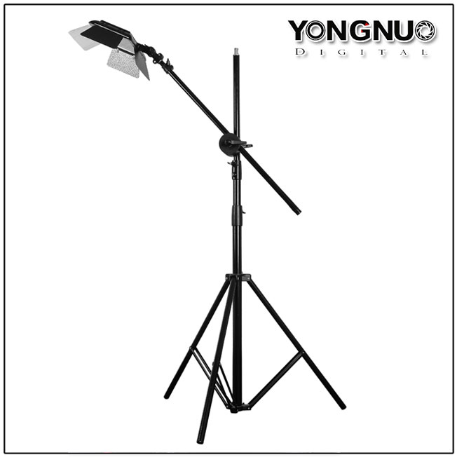 Yongnuo YN600 II YN600L II 5500K LED Video Light + Falcon Eyes AC Adapter Set Support Remote Control by Phone App for Interview