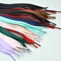 1 Pair 110cm Fashion Flat Silk Satin Ribbon Shoelaces Sport Shoes Sneakers Laces Shoe Strings Bow Lace Shoelaces