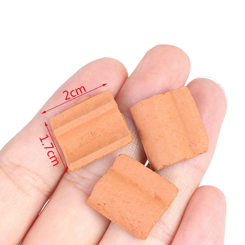 25pcs Miniature Silica Gel Mould for Roof Tile Turning Mould Scenario Sand Table Diy Material House Roof Building Scene model