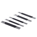 DRELD 10PCS Carbon Steel Carving Knife Stone Sculpture Engraving Knife Seal Cutting Knife Seals Tools Burin Set for Woodworking