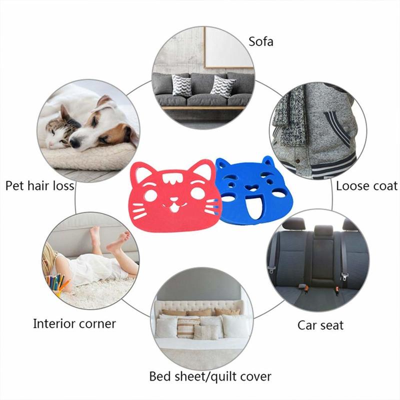 Floating Pet Fur Hair Collector for Washing Machine Clothes Dryer Laundry Tablets Hair Removal Catcher Dirty Fiber Lint Filters