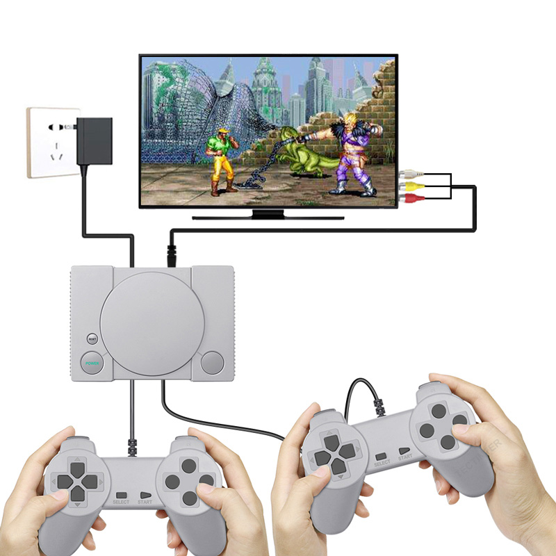 Mini 620 Retro Video Games Console Double Players 8 Bit Support AV Out Family TV Retro Games Controller