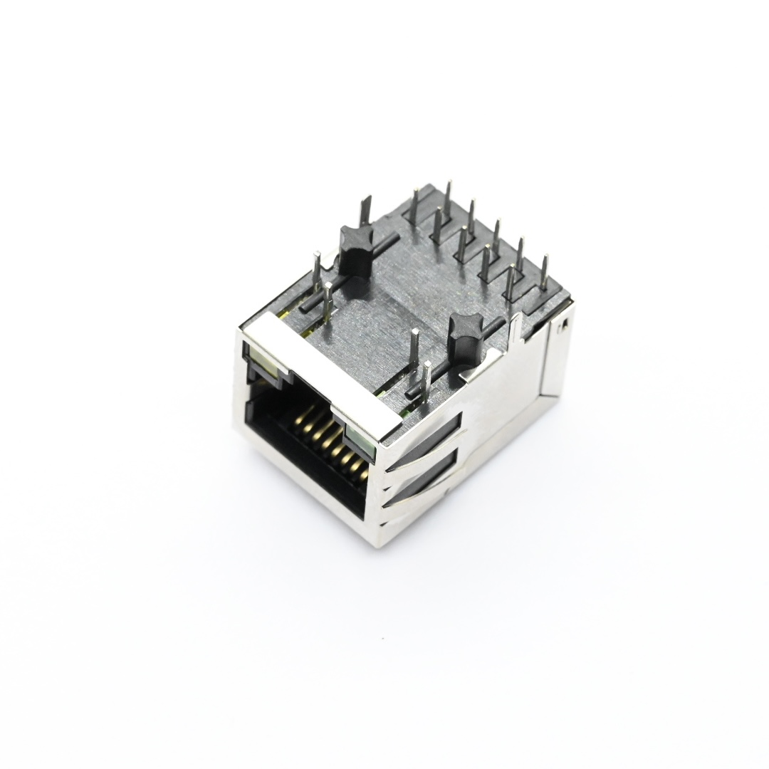 ATRJ5625-8P8C-X-B-A+RJ45 Shielded Modular JACK CAT6 A（2）