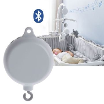 35 Songs Rotary Baby Mobile Crib Bed Bell Toy USB Bluetooth Music Box Bell Crib Electric Baby Toy