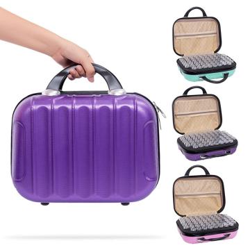 132-Grid Essential Oil Case Carrying Holder Perfume Oil Nail Polish Makeup Organizer Storage Bag Portable Travel Storage Box