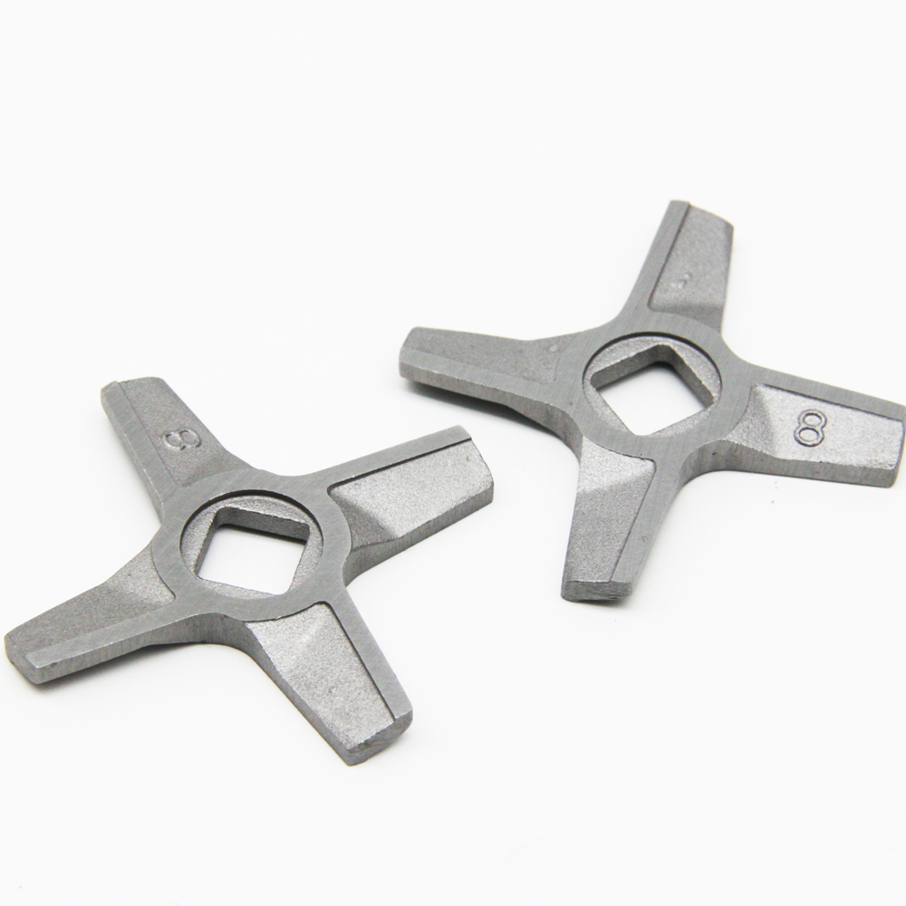 2pcs Meat Grinder Knife Stainless Steel Mincer Blade Spare Parts for Zelmer 887.8 987.8 MM1200 Kitchen Appliance