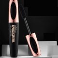 Membrane Plumping Mascara Waterproof Natural Thick And Long Curling Mascara Silicone Brush Head 4D Mascara