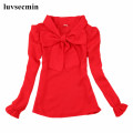 red school blouse