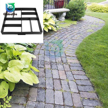 Manually Paving Cement Brick Concrete Molds DIY Plastic Path Maker Mold Garden Stone Road Mold Garden Decoration