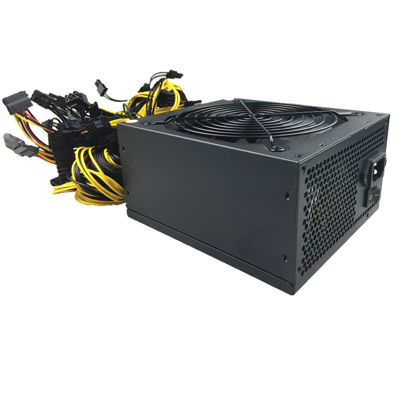 2000W Power Supply 2000W ATX Antminer PSU 2000W ATX Computer Power Supply For Mining Machine Support 8 Pieces Graphics Card