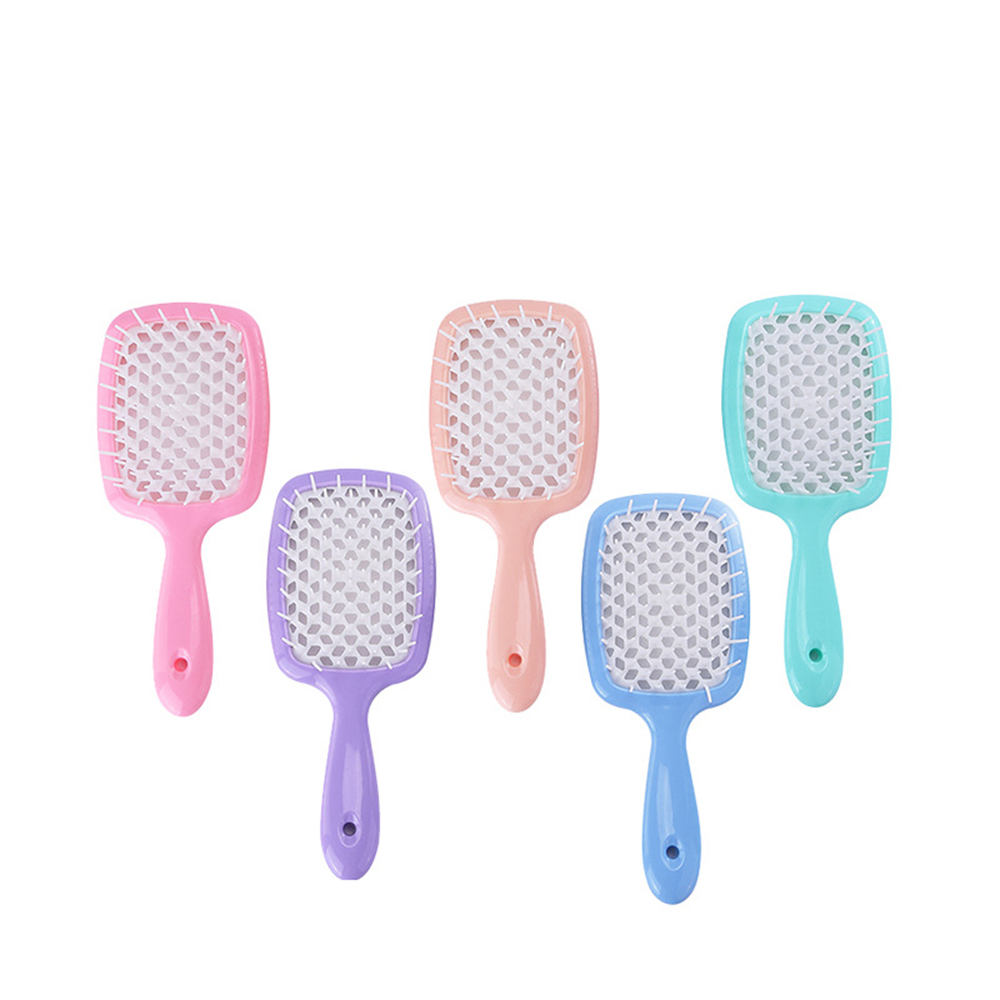 New Wide Teeth Air Cushion Combs Women Scalp Massage Comb Hair Brush Hollowing Out Home Salon DIY Hairdressing Tool