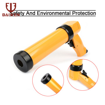 6040 Adjustable Pneumatic Air Caulking Glue Glass Rubber Gun Tool 275mm Hard Sealant Applicator Air Power Caulking Gun