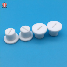 insulated machinable macor ceramic feedthrough part