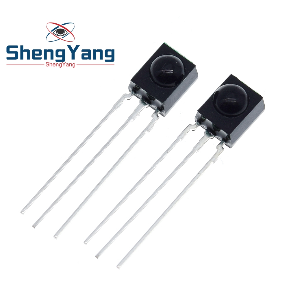 ShengYang High Quality 2Pcs/lot IR Receiver 38 kHz Remote Infrared Module TSOP4838 DIP-3
