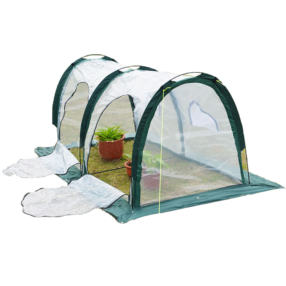 2 Meters Garden Seeding Tunnel Cloche Protects Plants Crops Anti Insects