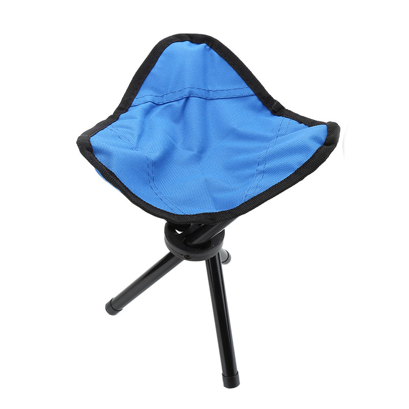 1PCS Foldable Fishing Chair Outdoor Beach Camping Chair Ultralight Folding Outdoor Portable Extended Hiking Seat Aluminum Alloy