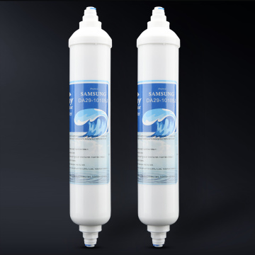 Replaceable external refrigerator water filter compatible with GE GXRTDR, Samsung DA29-10105J, LG 5231JA2010B / C (2Free)