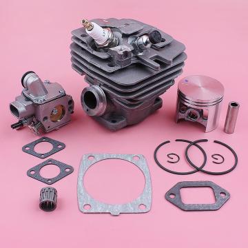 47mm Cylinder Piston Kit For Stihl MS361 MS 361 Carburetor Decompression Valve Bearing Gasket Chainsaw Replace Spare Tool Part