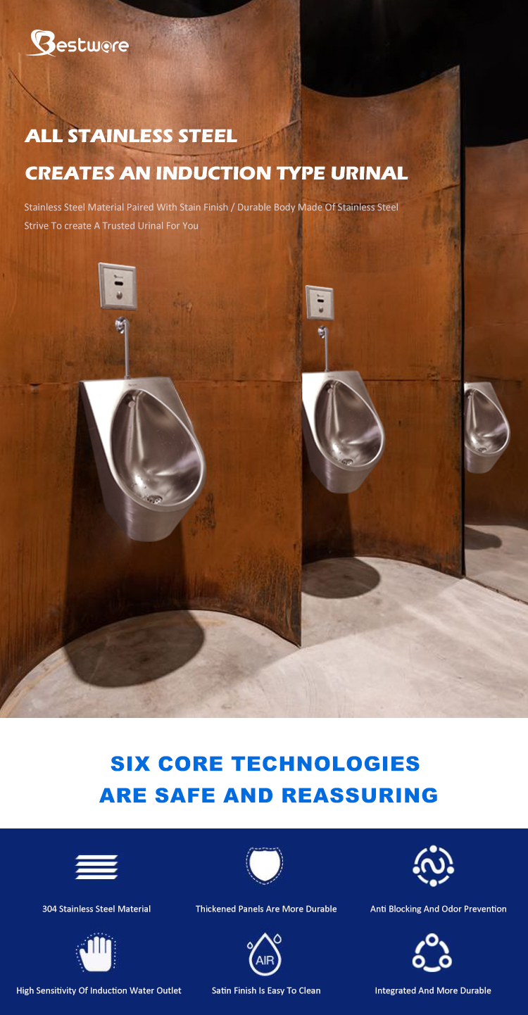Stainless Steel Urinal