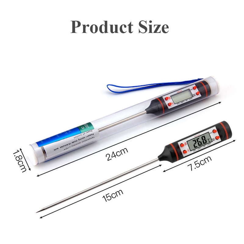 Digital Kitchen BBQ Thermometers Candy Cooking Thermometers Meat Cake Food Fry Grill Dinning Household Gauge Oven Tool