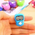 Electronic Digital Tally Counter Stitch Marker And Row Finger Counter LCD New Color Random