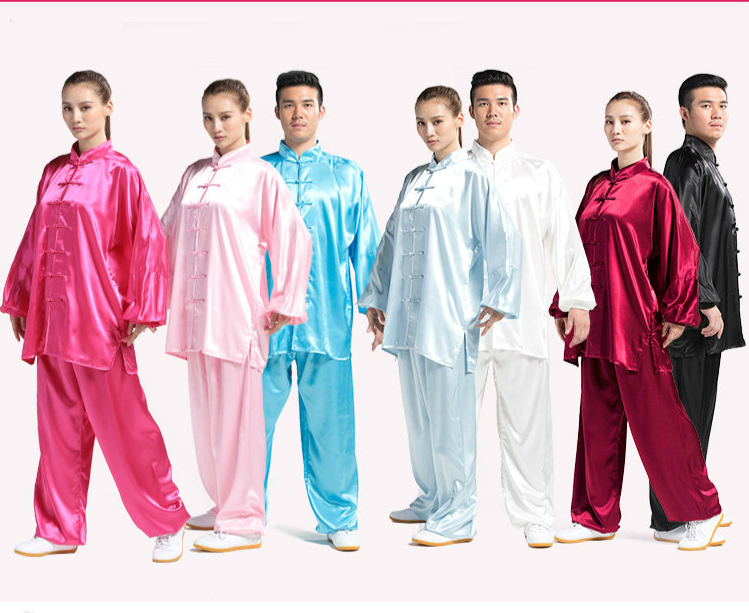 Elastic Fabric Taiji Boxing Men And Women Tai Chi Uniforms Kung Fu Clothing Martial Art Wear Unisex
