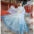 2021 chinese folk dance clothing set retro tang dynasty princess cosplay stage wear asian traditional women hanfu costume fairy