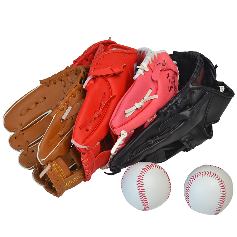 Outdoor Sports Baseball Glove Softball Practice Equipment Size 11.5/12.5 Left Hand for Adult Man Woman Kids Training
