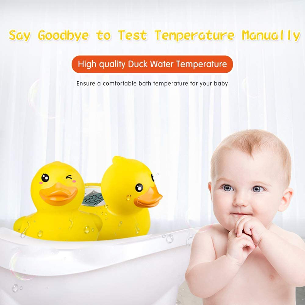 Baby Bath Thermometer Bath Water Temperature Digital Room Thermometer Duck Floating Thermometer Bath Baby Bath Toys