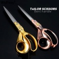 9" Professional Stainless Steel Sewing Scissors Tailor Scissors for Fabric Cutting Dressmaker Scissor Tools for Sewing Shears