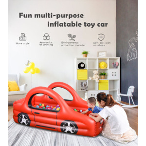multi-function Children race car bed inflatable pool