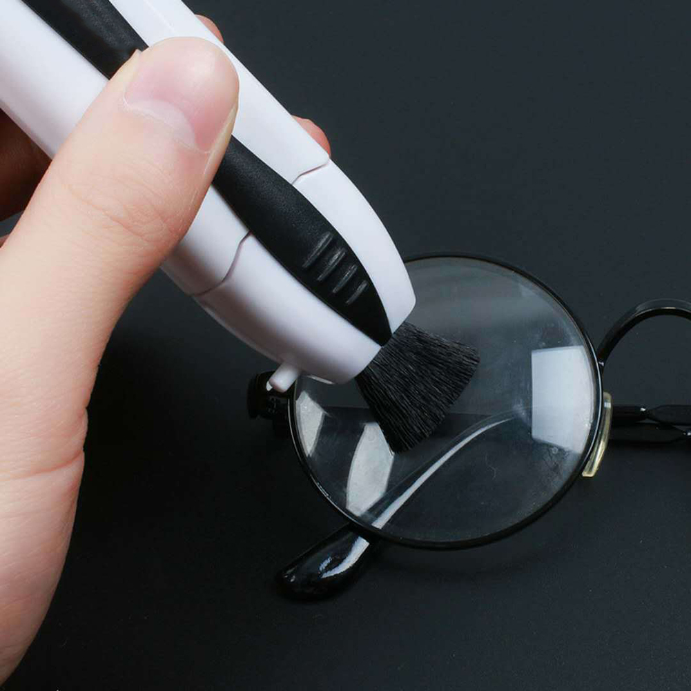 Multifunction Glasses Cleaner Eyeglass Sunglass Eyewear Clean Brush Maintenance Vision Care Professional Clean Glasses tool